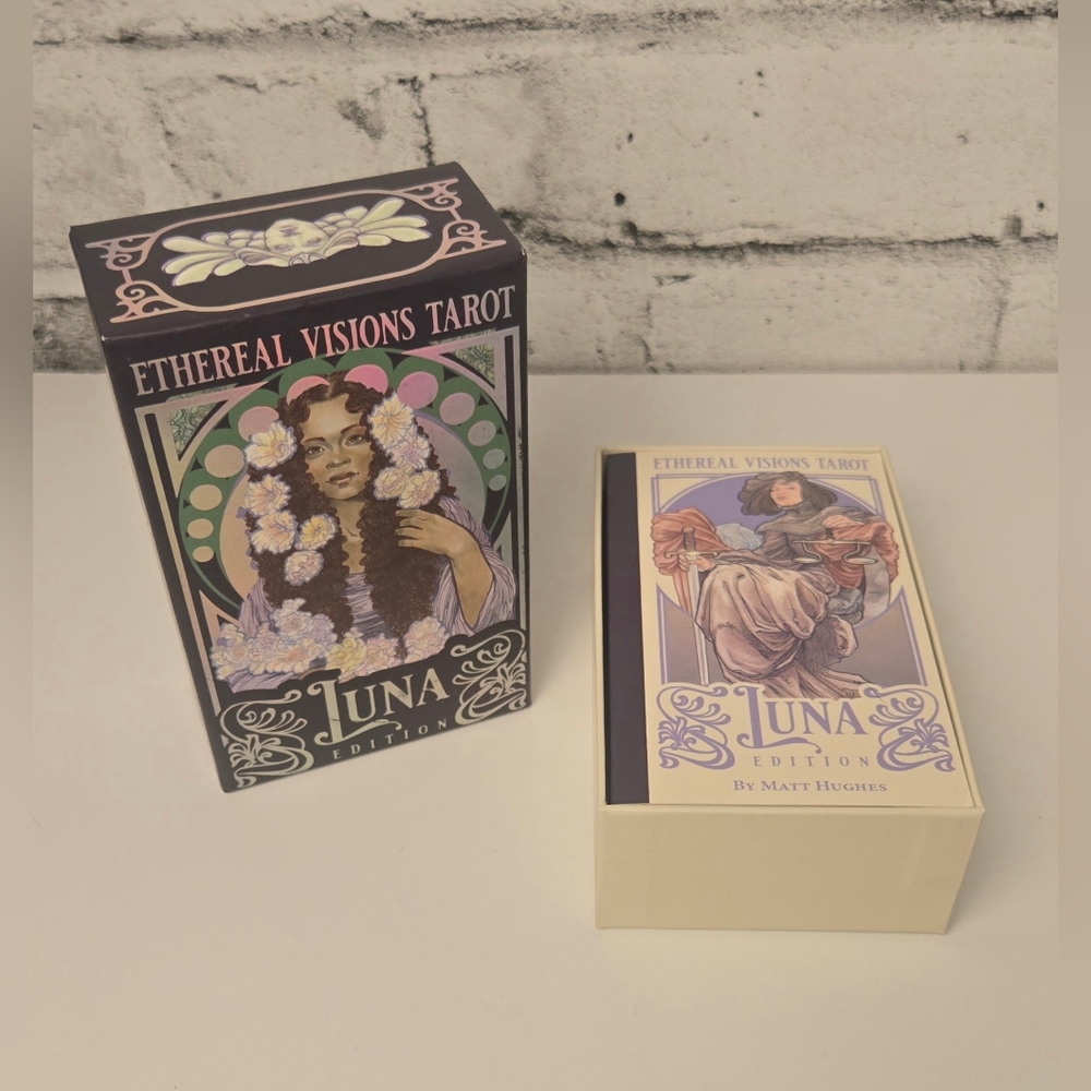 Ethereal Visions Tarot Luna Edition Matt Hughes Deck w Guidebook - Picture 5 of 13